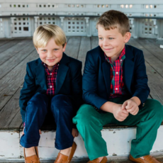 J.BAILEY CLASSIC BLAZER - NAVY