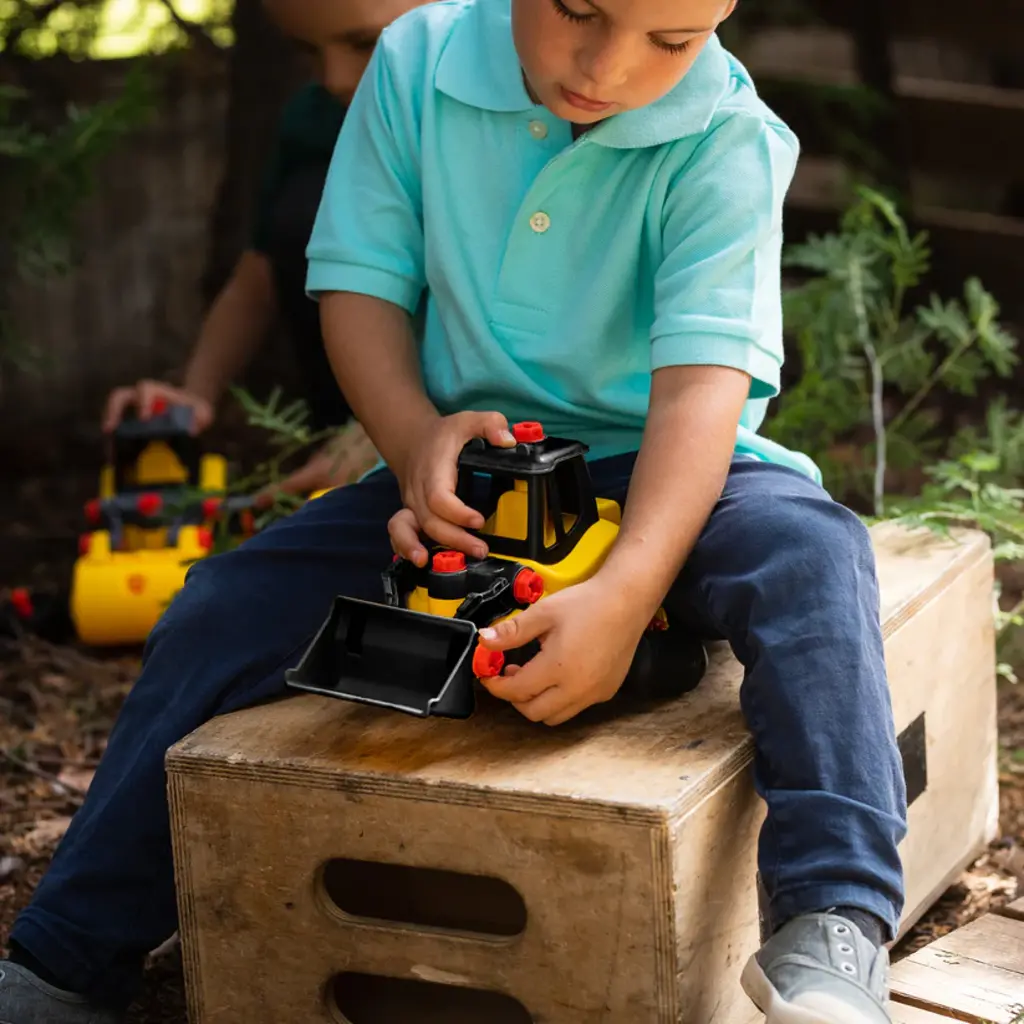 TOYSMITH TAKE-A-PART STANLEY FRONT END LOADER