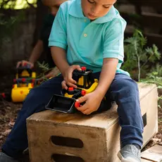 TOYSMITH TAKE-A-PART STANLEY FRONT END LOADER