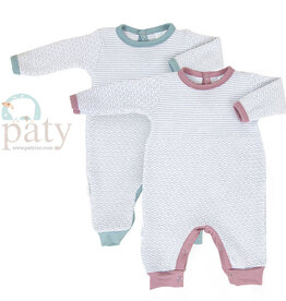 PATY LS ROMPER, PIMA TRIM