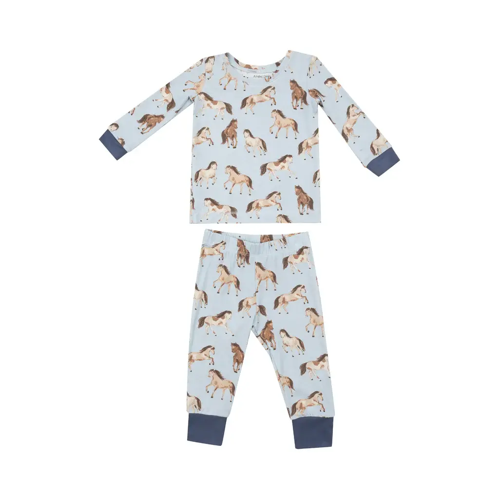 ANGEL DEAR Horses - L/S Loungewear Set