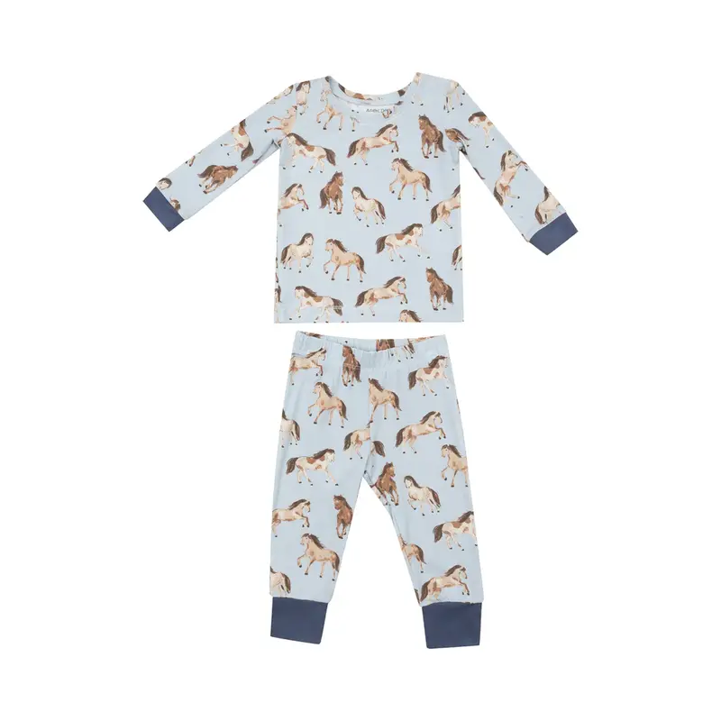 ANGEL DEAR Horses - L/S Loungewear Set