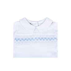 MAGNOLIA BABY LILLY & LOGAN  SMOCKED COLLARED BOY PANT SET