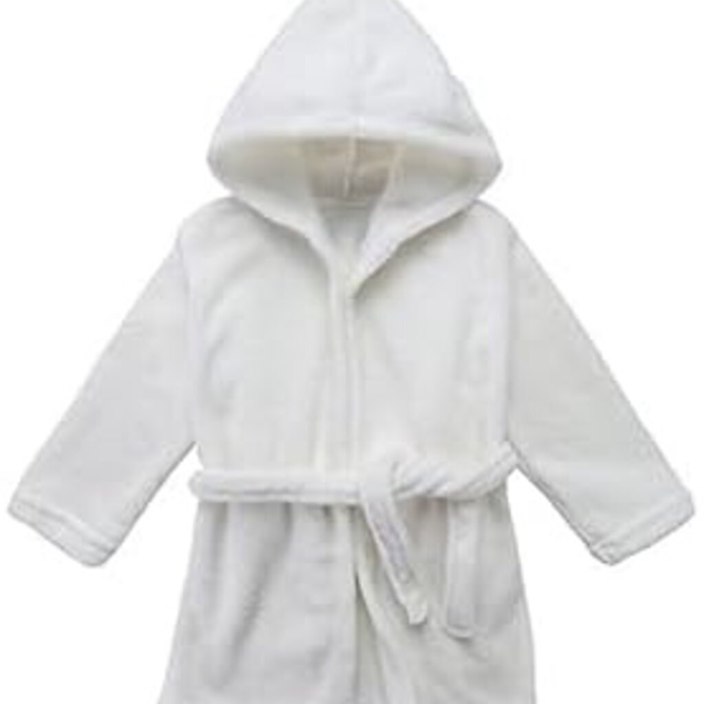 TERRY ROBE WITH MONOGRAM