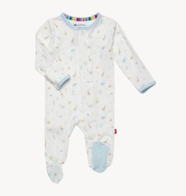 Magnetic  Me BLUE LITTLE BITTY PRETTY ONE FOOTIE