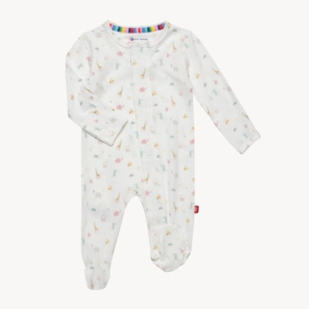 Magnetic  Me PINK LITTLE BITTY PRETTY ONE FOOTIE