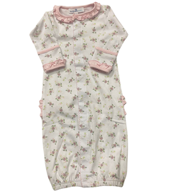 MAGNOLIA BABY HOPE'S ROSE PRINT RUFFLE CONVERTER-PK