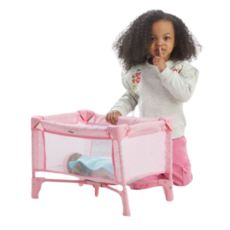 MADAME ALEXANDER PINK HEARTS PACK AND PLAY