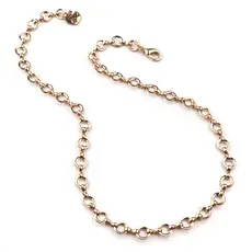 CHARM IT! CHARM IT! GOLD CHAIN CHOKER NECKLACE