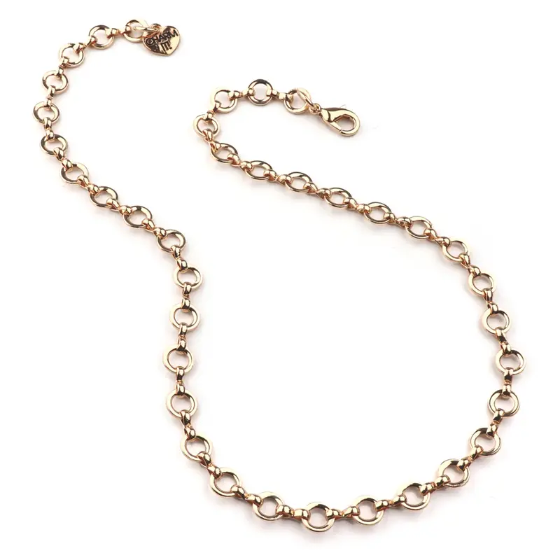 CHARM IT! CHARM IT! GOLD CHAIN CHOKER NECKLACE