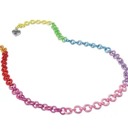 CHARM IT! CHARM IT! RAINBOW CHAIN NECKLACE