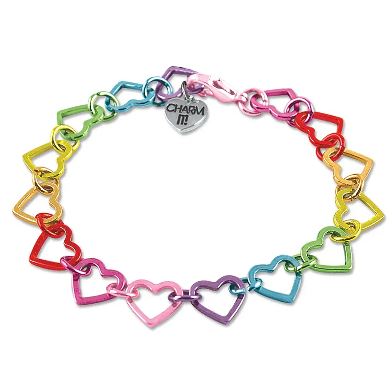 CHARM IT! CHARM IT! RAINBOW HEART LINK B