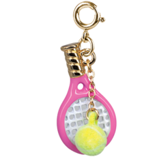 CHARM IT! GOLD TENNIS RACQUET CHARM
