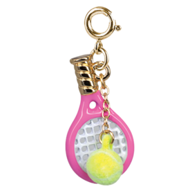 CHARM IT! GOLD TENNIS RACQUET CHARM