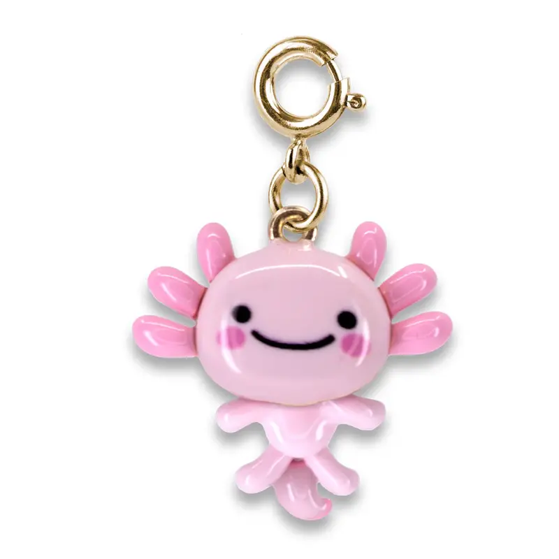 CHARM IT! GOLD SWIVEL AXOLOTI CHARM