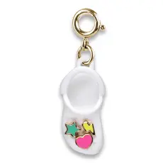 CHARM IT! GOLD RUBBER CLOG CHARM