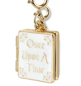 CHARM IT! GOLD PRINCESS BOOK CHARM