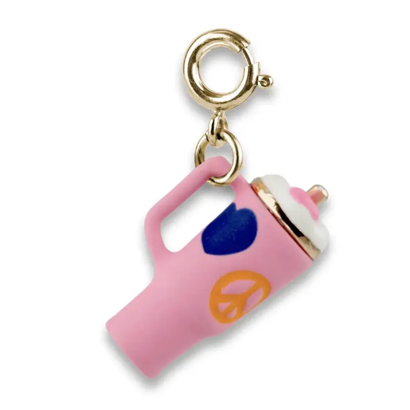 CHARM IT! GOLD ON THE GO CUP CHARM