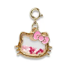 CHARM IT! GOLD HELLO KITTY SHAKER CHARM