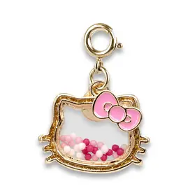 CHARM IT! GOLD HELLO KITTY SHAKER CHARM