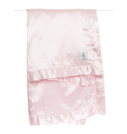 LITTLE GIRAFFE CHENILLE SATIN BLANKET