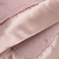 LITTLE GIRAFFE LUXE BLANKY - DUSTY PINK