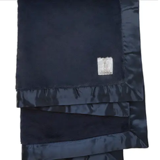 LITTLE GIRAFFE LUXE BABY BLANKET-DENIM