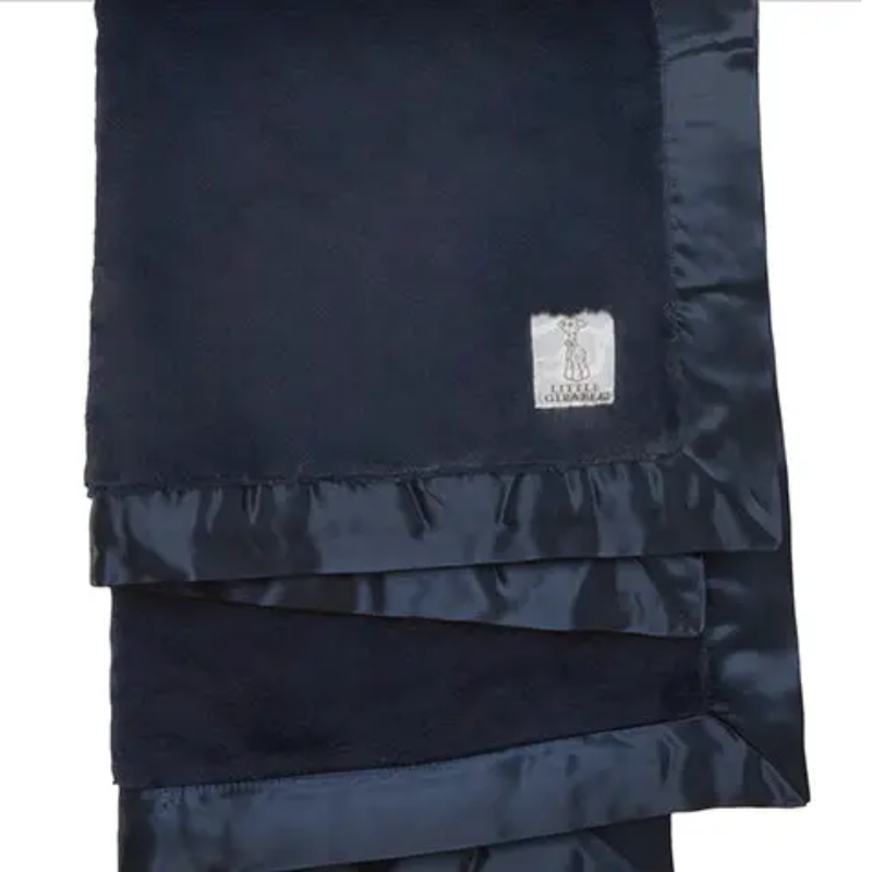 LITTLE GIRAFFE LUXE BABY BLANKET-DENIM
