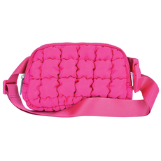 ISCREAM PRETTY PINK QUILTED BELT BAG