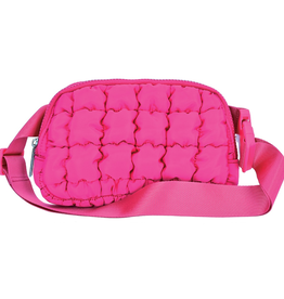 ISCREAM PRETTY PINK QUILTED BELT BAG