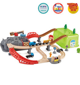 HAPE RAILWAY BUCKET BUILDER SET