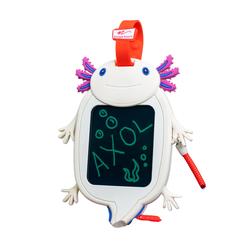 KENT DISPLAYS BOOGIE BOARD SKETCH PAL, AXOLOTI (WHITE)