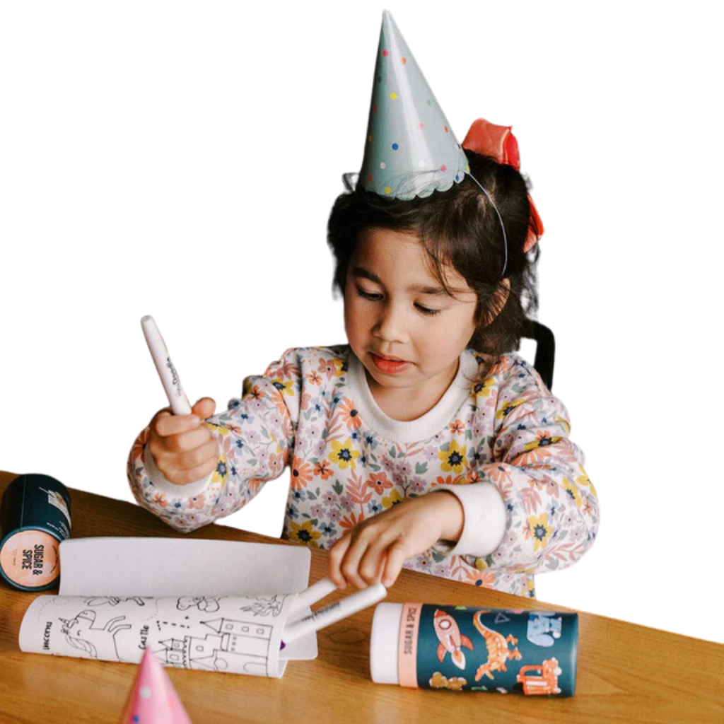 HEY DOODLE SUGAR & SPICE MINI COLOURING & DOODLE MAT