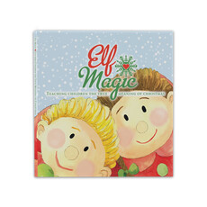 ELF MAGIC 10" MAGIC ELF PLAYSET AND BOOK - GIRL ELF - RED HAIR