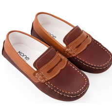 KONE BOYS PENNY LOAFER COP/NAT