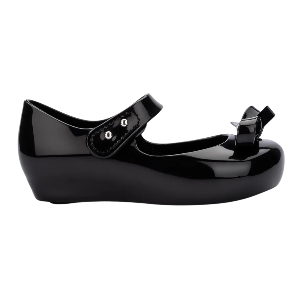 MINI MELISSA MINI MELISSA ULTRAGRL BOW BABY BLACK