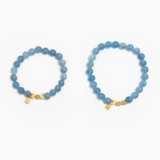 FRESHLY PICKED aquamarine birthstone bracelet - march