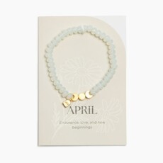FRESHLY PICKED diamond birthstone bracelet - april