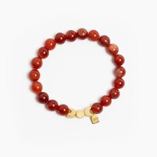 FRESHLY PICKED red garnet birthstone bracelet - january
