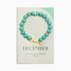 FRESHLY PICKED turq. birthstone bracelet - december