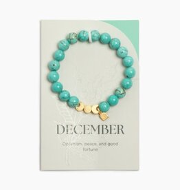 FRESHLY PICKED turq. birthstone bracelet - december