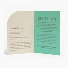 FRESHLY PICKED turq. birthstone bracelet - december