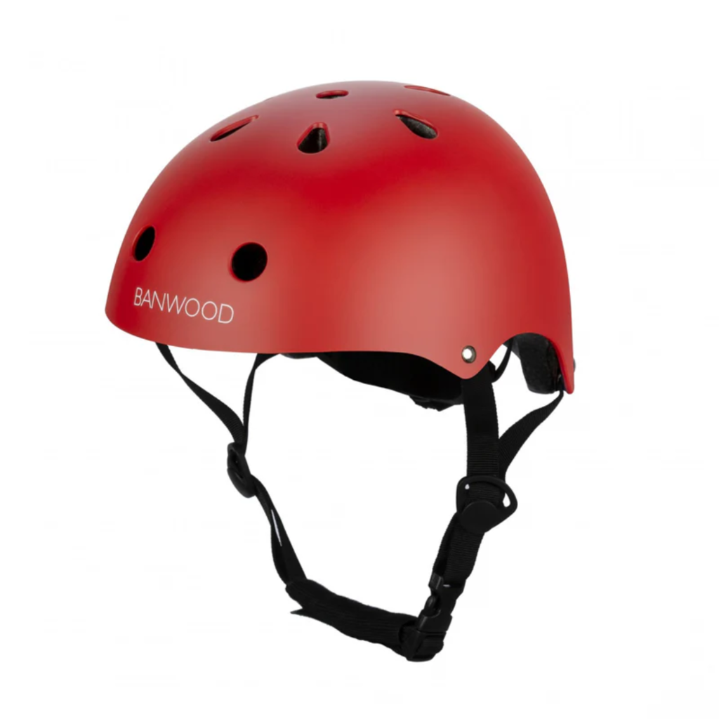 BANWOOD  CLASSIC HELMET BANWOOD-MATTE RED XS