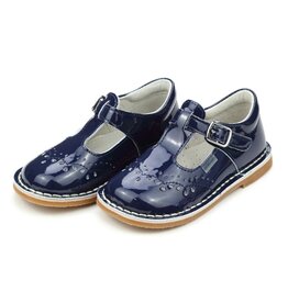 LAMOUR RUTHIE T-STRAP - PAT. NAVY