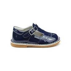 LAMOUR RUTHIE T-STRAP - PAT. NAVY