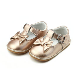 LAMOUR MINNIE BOW LEATHER MJ - ROSEGOLD