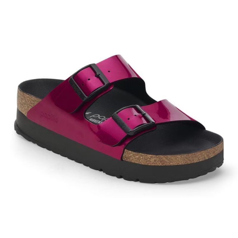 birkenstock ARIZONA FLEX PLATFORM-STEEL MAGENTA