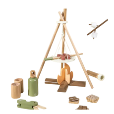 COCO VILLAGE WOODEN CAMPING PLAYSET