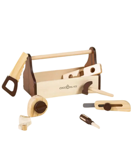 COCO VILLAGE WOODEN TOOL PLAYSET