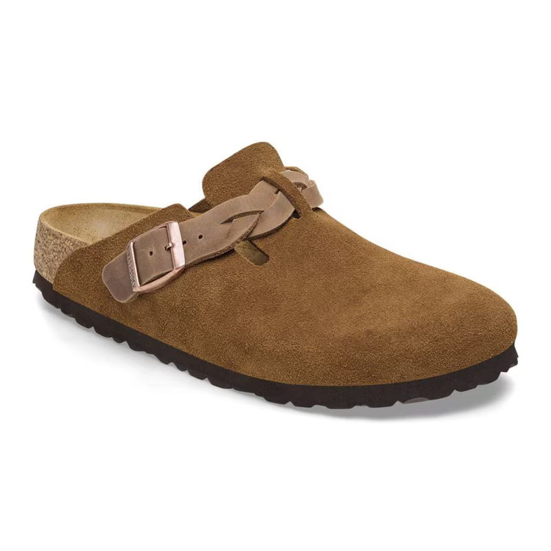 birkenstock BOSTON BRAIDED MINK SD N